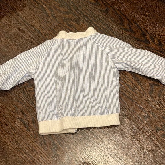 Janie and jack boys 6–12 months seersucker spring coat - Picture 4 of 4